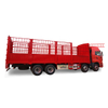  4 Axles Heavy Duty 60tons Flatbed Stake Fence Truck Semi Trailer