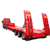 Excavator Lowbed Trailer 3 4 Axle Low Bed Loader 50 60 Ton Gooseneck Lowboy Semi Truck Trailer