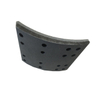 Brake Linings Supplier Non-Asbestos Truck Part Brake Shoe Lining Price