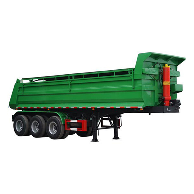 Hot Sale 3 Axle Dump Tipper Cargo Flatbed Heavy Truck Semi Trailer Dumper Tipping 