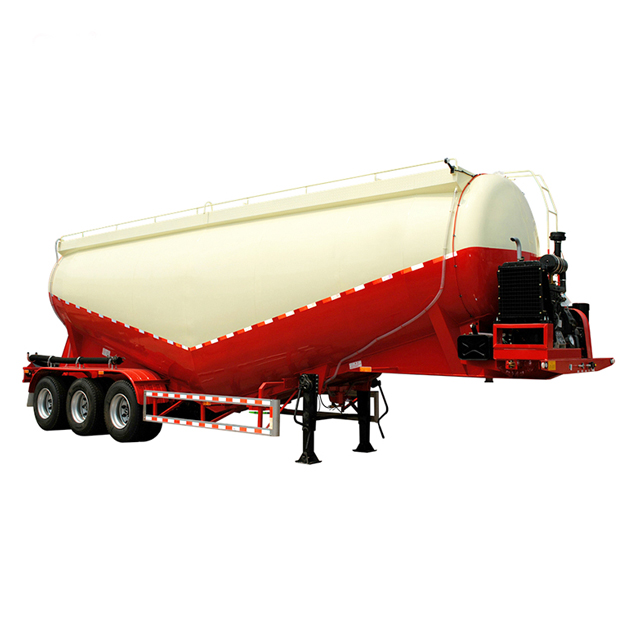 50tons 40cbm Silo Dry Bulk Cement Powder Tanker Semi Trailers 