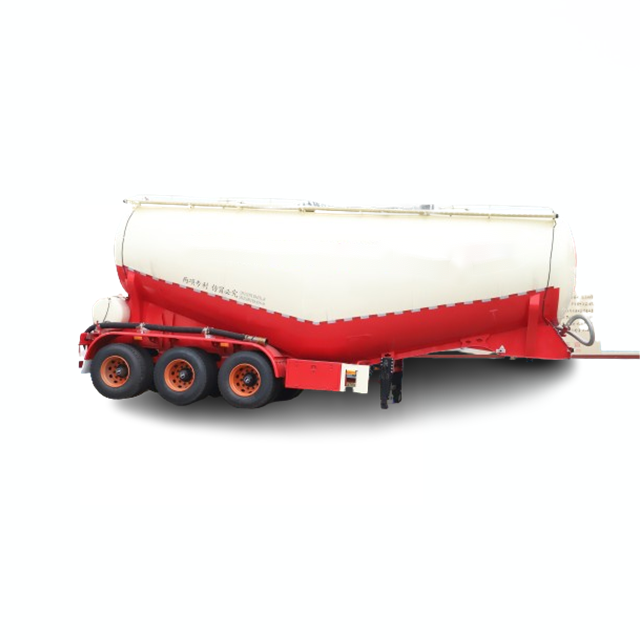 3 Axles 25cbm 45cbm Cement Bulker Trailer