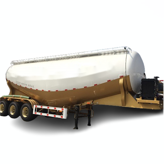 3 Axles 25cbm 45cbm Cement Bulker Trailer